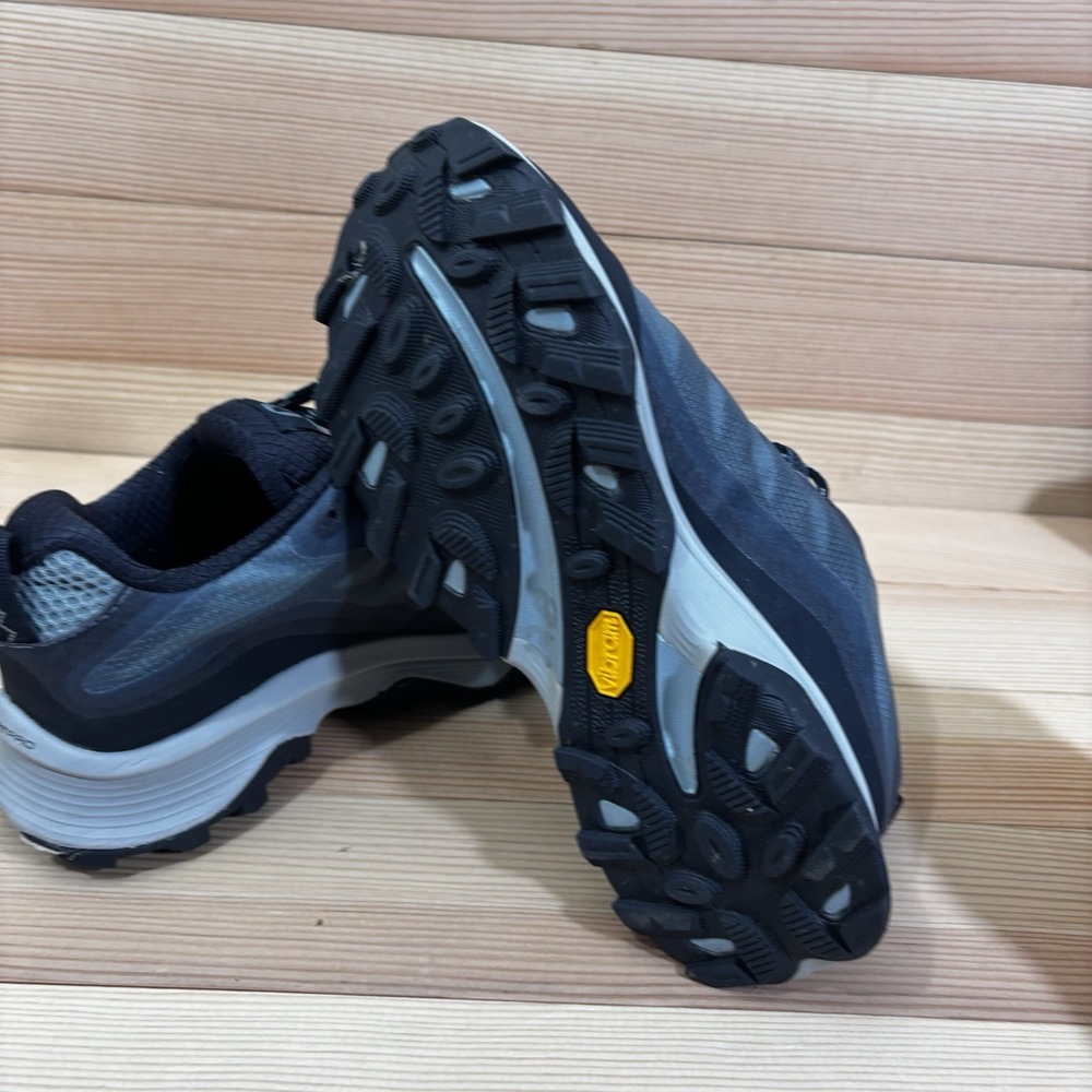 Merrell Moab Speed GTX Gore-Tex Navy Mid Hiking Boots Shoes - Womens Size 7 - Picture 7 of 7